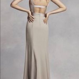 Vera Wang Biscotti Bridesmaid Dress